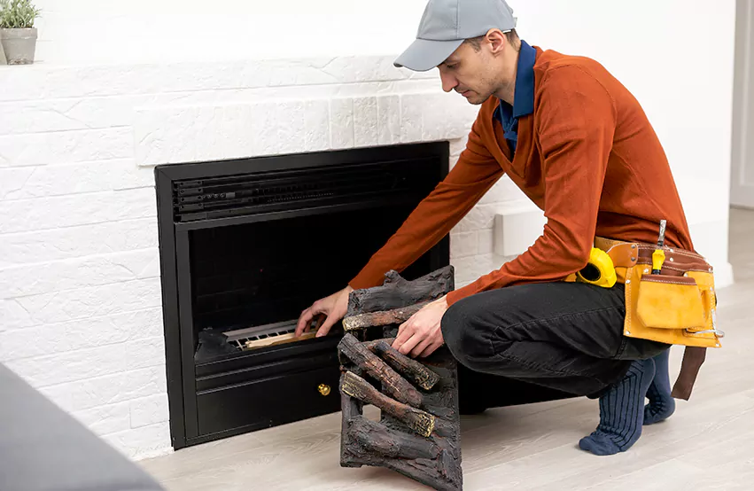 Wood Fireplace Repair in Trumbull