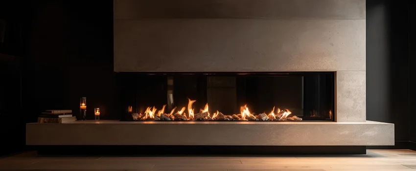 Gas Fireplace Ember Bed Design Services in Trumbull, Connecticut